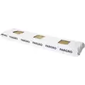 Pargro Slab 36" x 6" x 3" with 3-4" x 4" pre-cut holes, case of 12