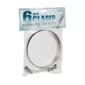 Stainless Steel Duct Clamps, 6&quot;