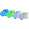 Neoprene Inserts, 2", Mixed Colors, 4 sheets of 25 inserts