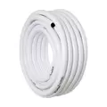 Active Aqua 1" ID White & Black Tubing, 100'