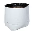 Hydrofarm Black & White Grow Bag, 10 gal (20 packs of 10)