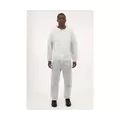 International Enviroguard White SMS Coverall with Elastic Wrist & Ankle, Size Large, case of 25