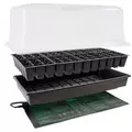 HDF Hot House w/Heat Mat 72 Cell 6" Dome