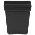 DILLEN DSQVP325/D 03.25 SQUARE VAC POT DEEP BLACK 1200 PER CASE 28 CASES PER PALLET