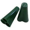 Bamboo Supply Trellis Cap Rubber Teepee Green 100/CS