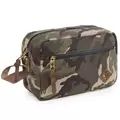 Revelry Stowaway Toiletry Kit Camo Brown
