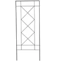 AGW 64" Tall Filigree Screen Trellis Matte Black