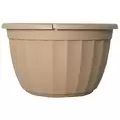 Grower Select 11.00 Serenity Hanging Basket Mocha With Plastic 3 Strand Hanger 72/CS
