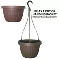 Grower Select 10.50 Combo Pot With Dish Brown 50/CS 40CS/PL