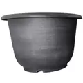 Grower Select 16.00 Roll Rim Pot Black / Silver 930/PL