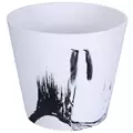 Gardener Select 6.7" Mixed Stone White and Black Planter