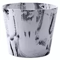 Gardener Select 12" Mixed Stone White and Black Planter