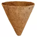 Gardener Select 12" Cone Coco Liner for Plaid Hanging Basket