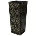 Gardener Select 13"x28" Mixed Stone Black Planter