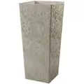 Gardener Select 13"x28" Mixed Stone White Planter