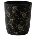 Gardener Select 11.8"x12.5" Mixed Stone Black Planter