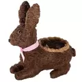 Gardener Select 5" Small Straw Rabbit Topiary 6/CS