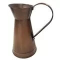 Gardener Select 8.3" 2L Vase Antique Copper 3.75" Opening at Top 4.7" Wide at Bottom 12/CS