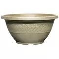 Grower Select 12.00 Rattan Bowl ACP Aged Cappuccino 50/CS