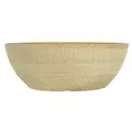 Grower Select 17.00 Sandthatch Bowl Powdered Ginger 2.2gal 20/CS - 17in OD x 6in H x 10.6in BD