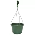 Grower Select 12.00 Twist Hanging Basket 2.32gal Green Bulk 1932/PL Cap Dish and Hanger sold Separate