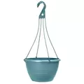 Grower Select 13.00 Everest Hanging Basket, With 18in Hanger, Blush Lagoon, 64 per Case, 12.99in OD x 7.48in H, 2.8 Gallon
