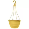 Grower Select 13.00 Everest Hanging Basket, With 18in Hanger, Blush Sunglow, 64 per Case, 12.99in OD x 7.48in H, 2.8 Gallon