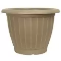 Grower Select 21.00 Castella Planter ACP Aged Cappuccino 12.6gal 15/CS - 21in OD x 15in H