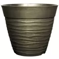 Grower Select 12.00 Dune Flat Rim Planter Brushed Champagne 25/CS