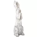 MCarr 26.6" Large Praying Rabbit Antique White