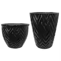MCarr 16pc Aquapot Planter Pallet Glossy Black