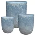 MCarr 12PC Tall Round Pltr Volcanic Peacock