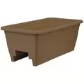 HC 24" Deck Rail Box Planter Chocolate Akro Mils