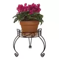 Deer Park 13" Combo Top Plant Stand Black