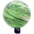 Gardener Select 10" Green Planet Glass Garden Globe