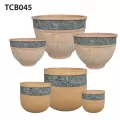 MCarr 27PC Mosaic Terra Cotta Planter Plt