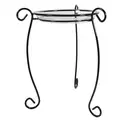 Plastec 18" Simply Perfect Plant Stand Black
