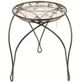 Plastec 17" Elegance Plant Stand Dark Bronze