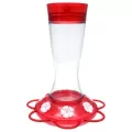 Classic 20oz Garnet Glass Hummingbird Feeder 7 Ports
