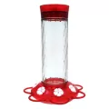 Classic 30oz Diamond Glass Hummingbird Feeder 7 Ports