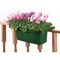 Apollo 24" Adjustable Railing Planter Green