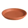 Deroma 6.7" Saucer Terra Cotta Clay Case Pack