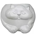 MCarr 13.4" Cat Planter White