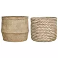MCarr 63pc Mixed Planter Pallet Light Rattan