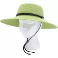 Sloggers Womens Braided Hat Tea Green Med UPF 50+