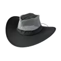 TPH Black Hat w/ Charcoal Mesh Poly Blend