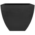 Tusco 16" Modern Square Planter Black