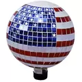 VCS 10" Stars & Stripes Glass Gazing Globe