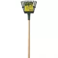 Flexrake Shrub Rake w/ 8" Head 48" Wood Handle