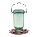 Classic 25oz Mason Jar Glass Hummingbird Feeder 5 Ports